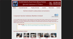 Desktop Screenshot of corporateauctionsolutions.com